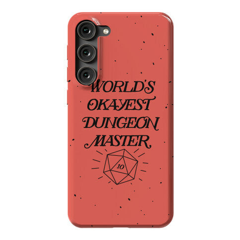World's Okayest Dungeon Master Phone Case